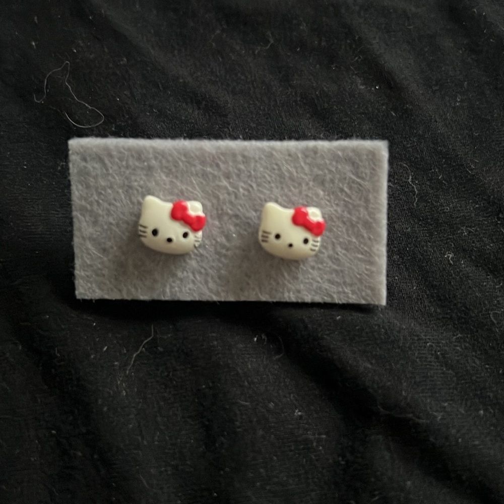 Hello Kitty Stud Earrings